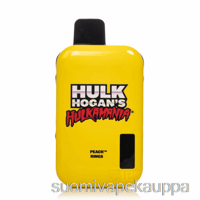 Vape Suomi Hulk Hogan Joukkomania 8000 Kertakäyttöistä Persikkasormusta